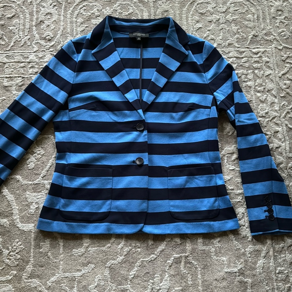 Talbots Cotton Blazer